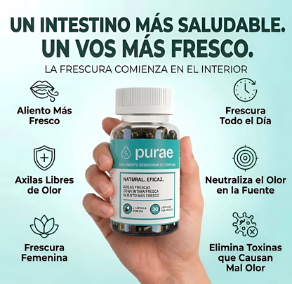 Desodorante Corporal Interno Purae®