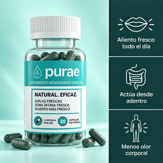 Purae® Elimina el mal aliento regulando el sistema digestivo - Purae