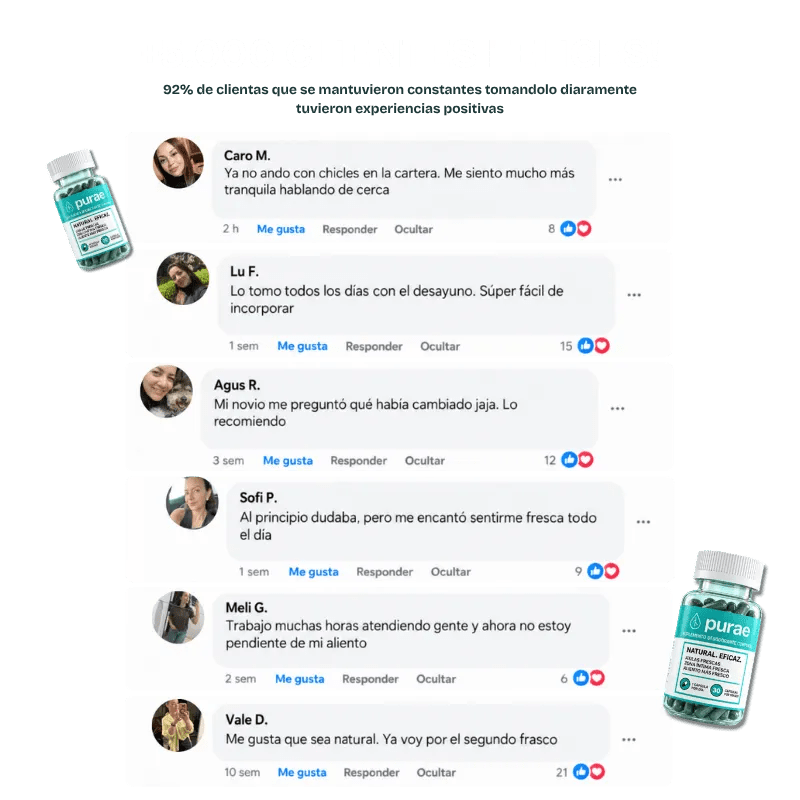 Purae® Elimina el mal aliento regulando el sistema digestivo - Purae
